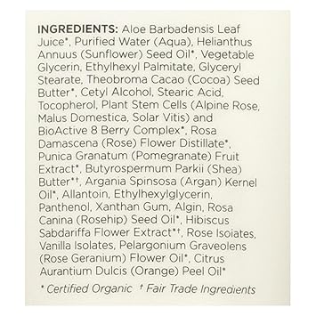 Andalou Naturals Body Lotion, 1000 Roses (8 OZ)