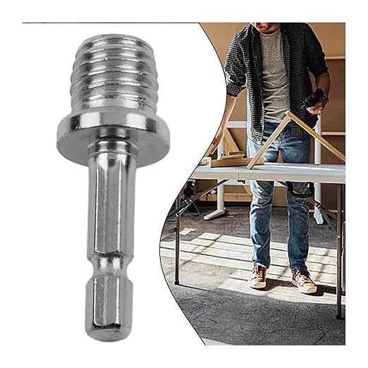 1 Count Hex Shank Drill Adapter, Electric Drill Hand Drill, M14M10