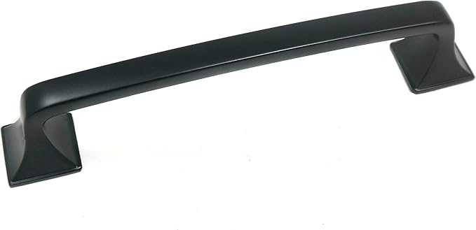 Laurey 57220-5 Inch - 128mm Inch Newport Cabinet Hardware Pull - Matte Black
