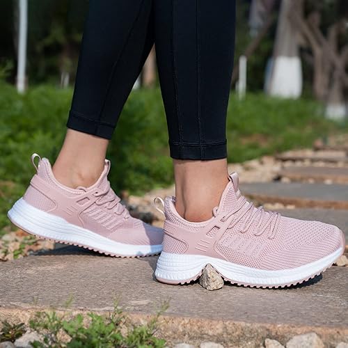SDolphin Running Shoes Women Sneakers - Comfortable Memory Foam Lightweight Walking Tennis Workout Athletic Shoes
