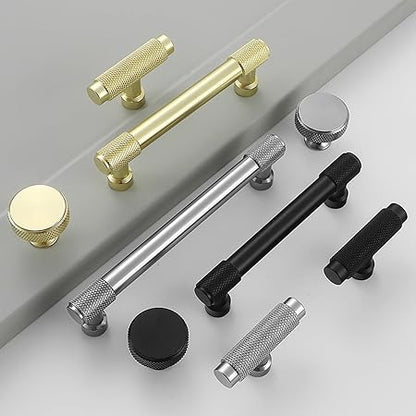 Gold Cupboard Handles Knurled 96mm128mm Hole Spacing Gold Kitchen Cupboard Handles Wardrobe Door Handles  Kitchen