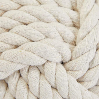 Okuna Outpost Rope Knot Door Stop - Weighted Door Stopper - Nautical Knot Doorstop - 3.5 lb, 6 x 12.5 in