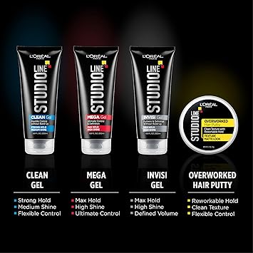 L'Oreal Paris Studio Line Overworked Hair Putty, 1.7 oz.