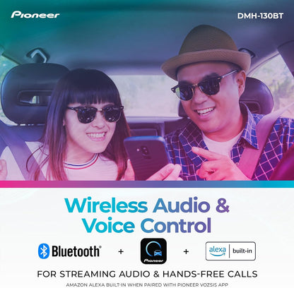 Stay connected with Bluetooth, Alexa, and rear camera. Personalize in-car entertainment with customizable display.