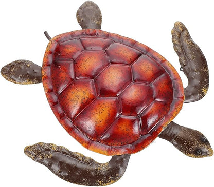 NUOBESTY Elegant Iron Sea Turtle Wall Turtle Home Decor Wall Art Decor for Living Space