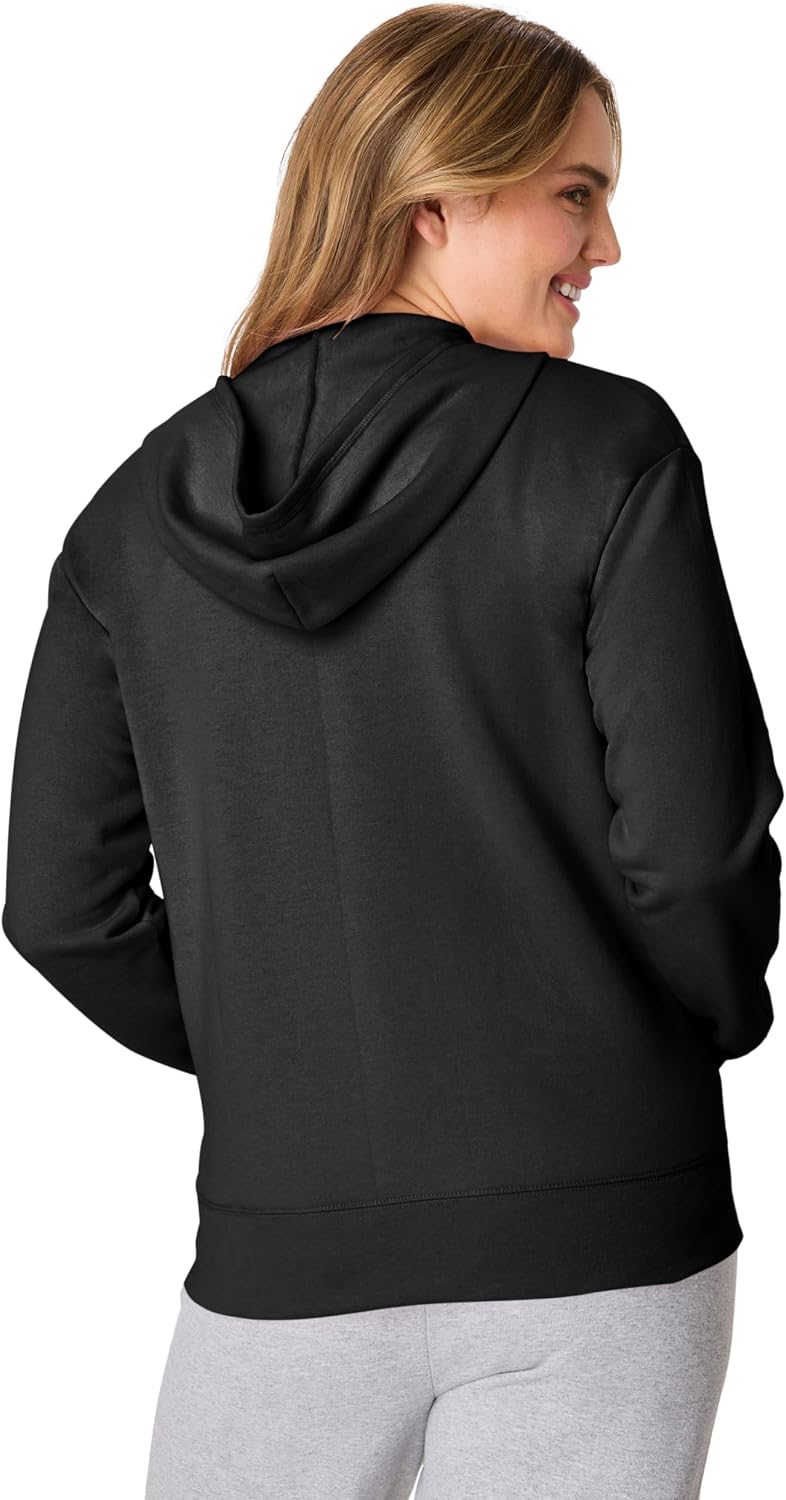 Hanes womens Ecosmart Full Zip Fleece Hoodie