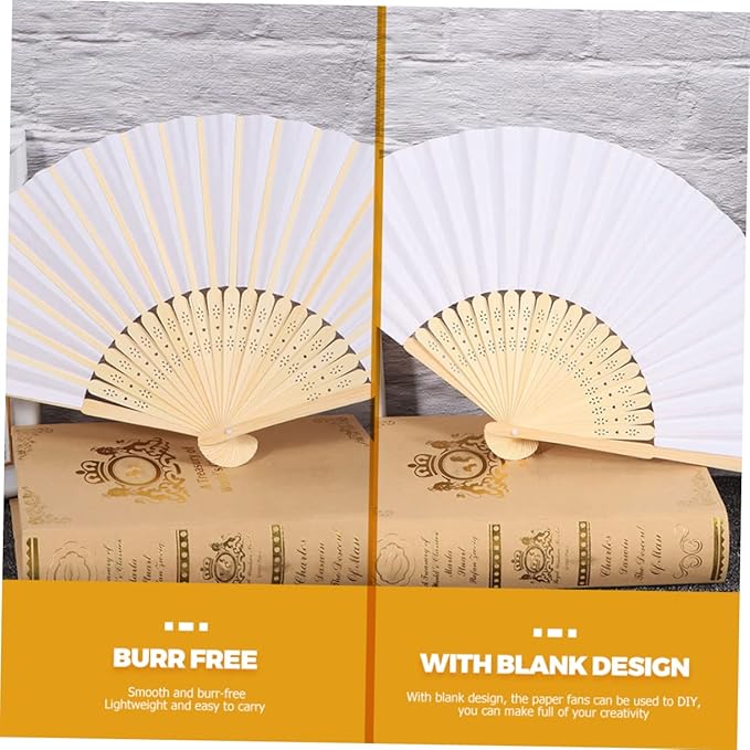 Cabilock 3 units of artificial hanging paper fans for wedding decoration for backyard, wedding, portable decals, hand fans, folding basket for weddings, garlands to