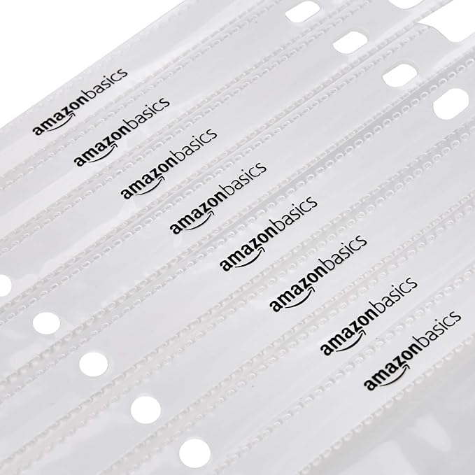 Basics Sheet Protector, Heavy Duty, 500 Pack, Clear