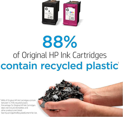 HP Original 67 Tri-Color / 67XL Black Ink Cartridges (2-Pack) | Works DeskJet 1255, 2700, 4100 Series Envy 6000, 6400 Series | Eligible for Instant Ink | 3YP30AN