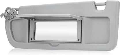 Gray Driver Left Side Sun Visor Replacement Compatible with 2006 2007 2008 2009 2010 2011 Honda Civic EX LX Sedan SI Coupe Replace 83280-SNA-A01ZA