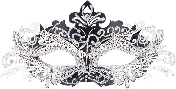 Hoshin Masquerade Mask, Mardi Gras Deecorations Venetian Masks for Women