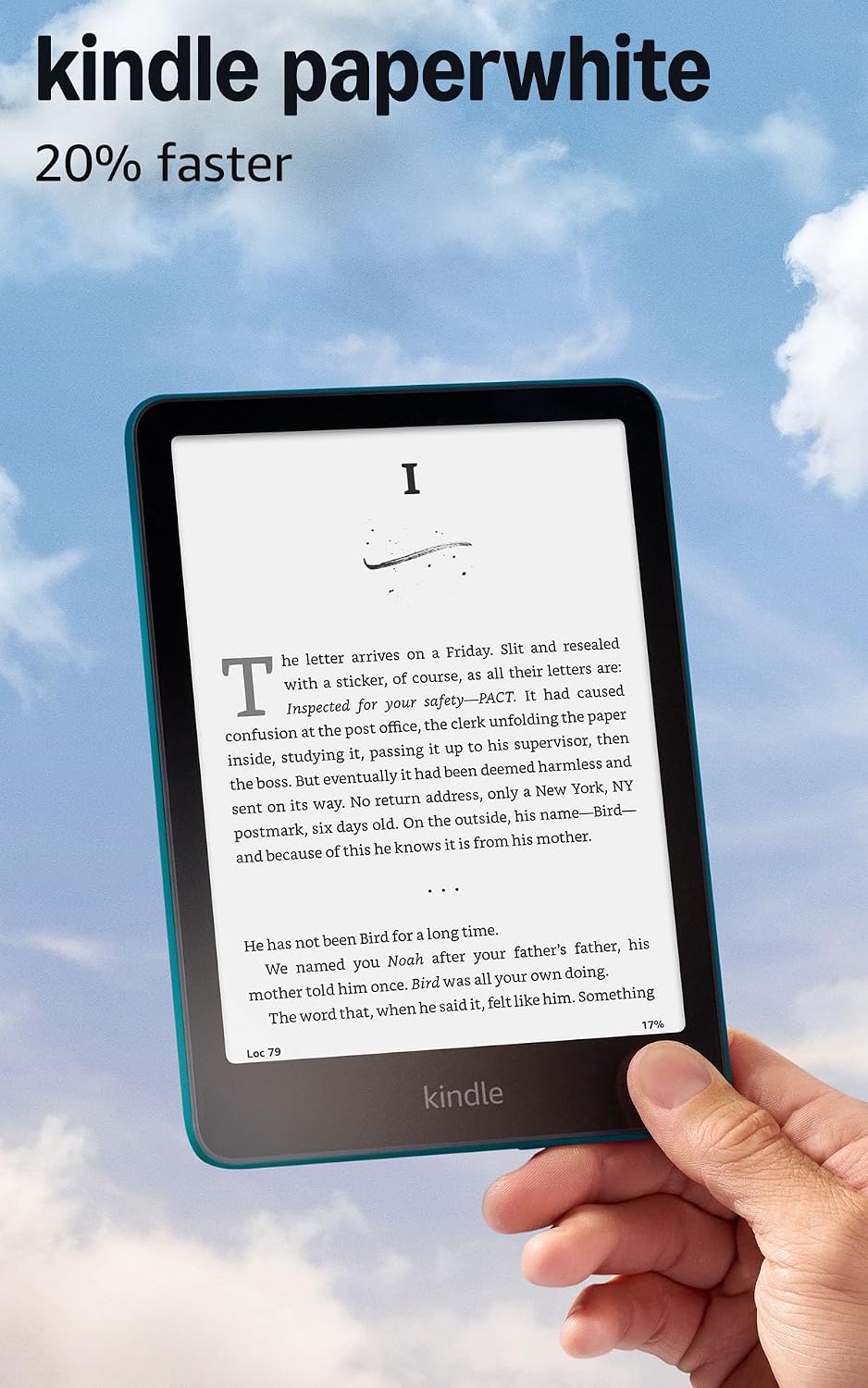 Visit the Kindle Store Kindle Paperwhite 16GB (newest model) – 20% faster, with new 7" glare-free display and weeks of battery life – Jade
