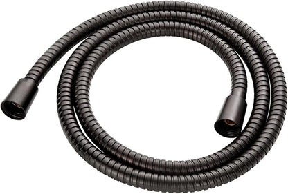 BRIGHT SHOWERS Shower Hose For Hand Held Shower Heads, 59 Inches Cord Stainless Steel Hand Shower Hose, Ultra-Flexible Replacement Part with Brass Insert, Oil Rubbed Bronze