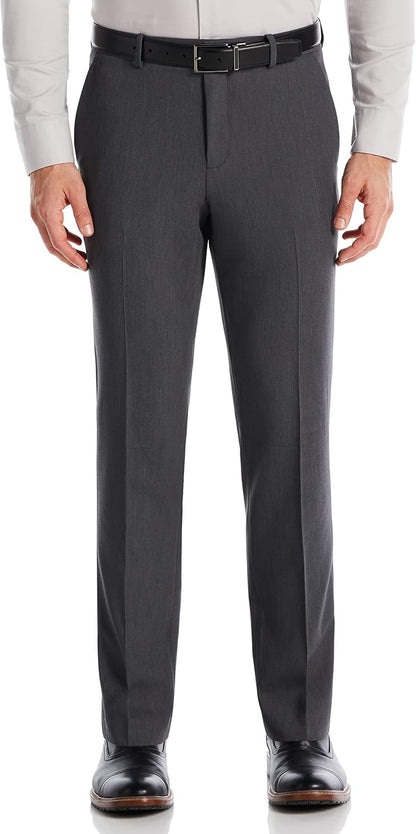 Perry Ellis Portfolio Men's Modern Fit Solid Stretch Resolution Dress Pant