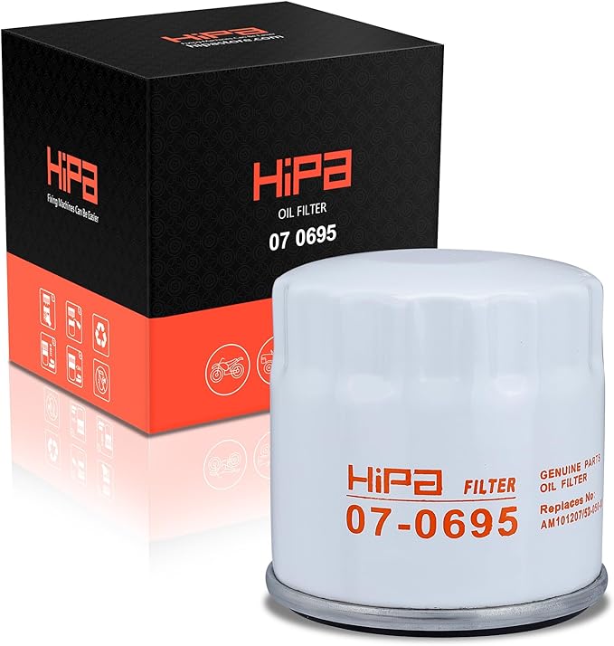 Hipa 52 050 02-S Oil Filter for Kohler 7000 HD 2000 Series Kohler CH11-CH15 CV11-CV22 M18-M20 MV16-MV20  K582 Engine Lawn Mower Cub Cadet Farm Tractor Parts Replace KH-52-050-02-S