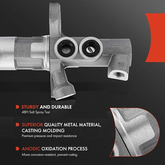 A-Premium Brake Master Cylinder Compatible with Chevrolet, Buick and Saab Vehicles - Malibu 2013-2015, Malibu Limited 2016, Cruze 2010-2015, Cruze Limited, Orlando, LaCrosse, Verano, Regal, 9-5