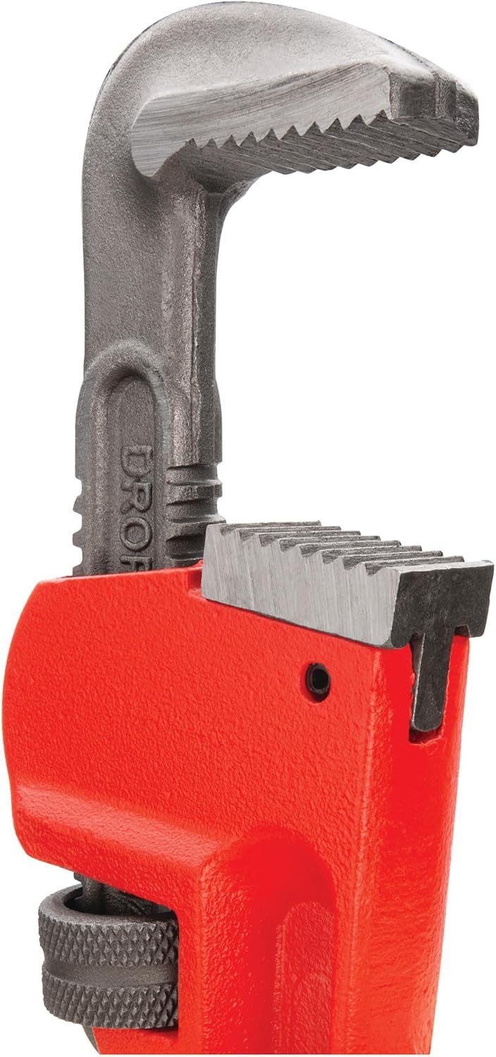 Performance Tool W1133-14B Heavy-Duty Adjustable Straight Pipe Wrench, 14-inch
