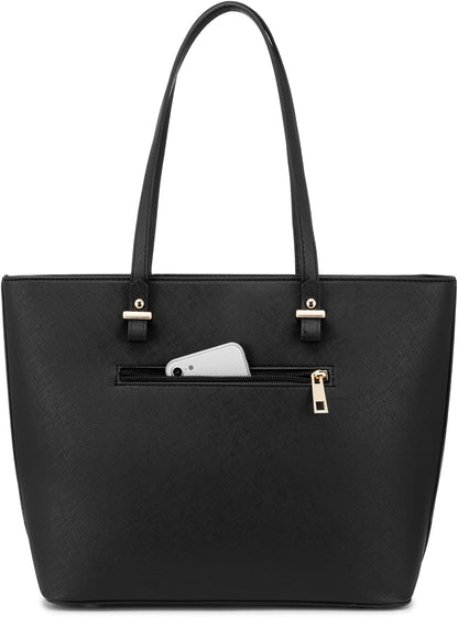 LOVEVOOK Purse for Women Fashion Tote Bag Shoulder Handbags Top Handle Satchel Bags with External Pocket