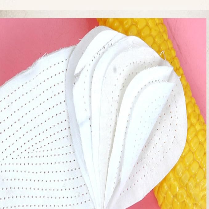 Cotton Insole in Summer, Sweat-Absorbing, Breathable, Mille-feuille Insole