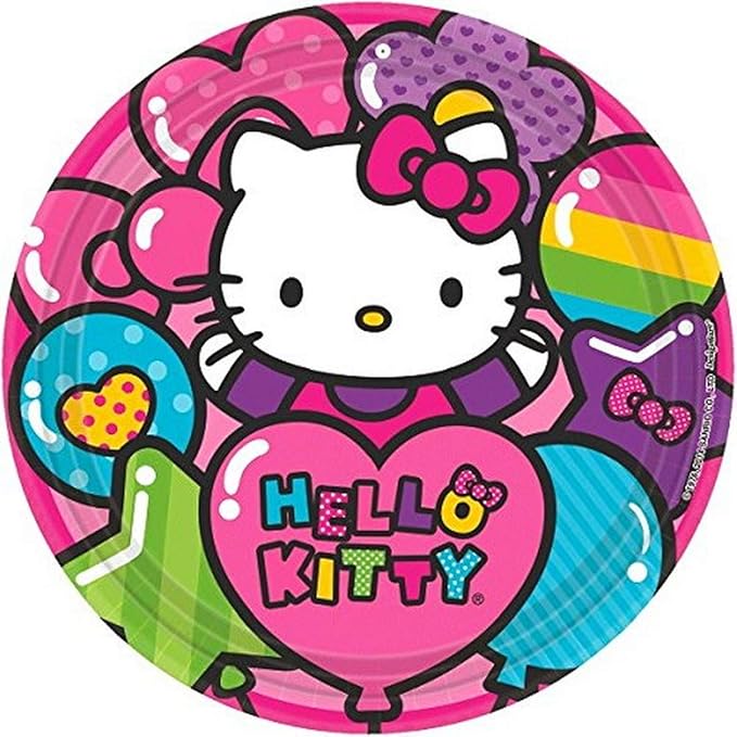 American Greetings 551417 Party Goods, 8-Count, Multicolored