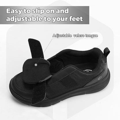 FitVille Diabetic Shoes for Men Extra Wide Width, Swollen Feet Shoes for Neuropathy Walking Shoes for Diabetics Pain Relief