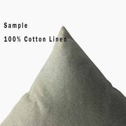 Summer Nature Wild Botanical Dandelion Blossom in Wind Sky Air Rectangle Pillow Cases Home Decorative Cotton Linen Cushion Cover for Bed Sofa Green White