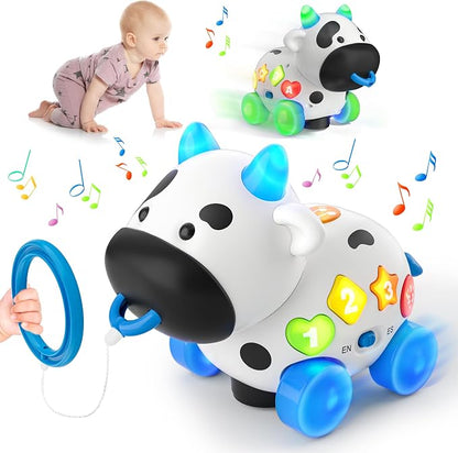 Interactive musical toys from INNOSKY develop motor skills with bilingual learning, volume control, and engaging lights and sounds.