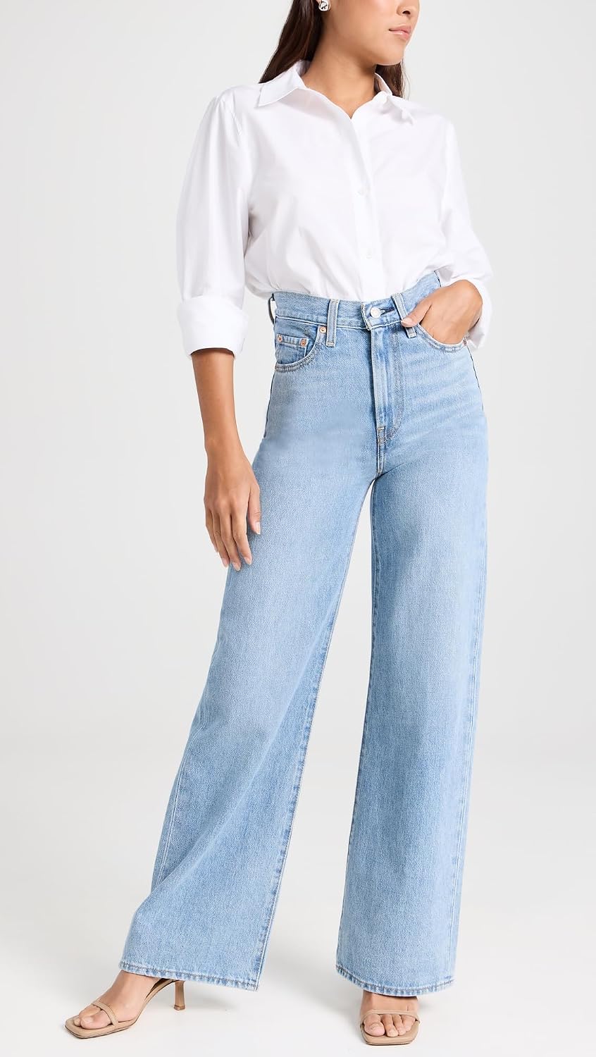 Womens Ribcage Wide Leg