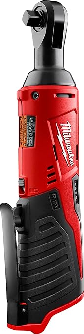 Milwaukee 2457-20 M12 Cordless 38" Sub-Compact 35 ft-Lbs 250 RPM Ratchet w Variable Speed Trigger