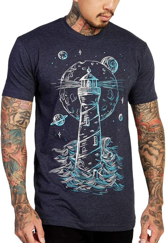 INTO THE AM Cool Graphic T-Shirts for Men S - 4XL Premium Quality Unique Graphic Art Tees 's Choice