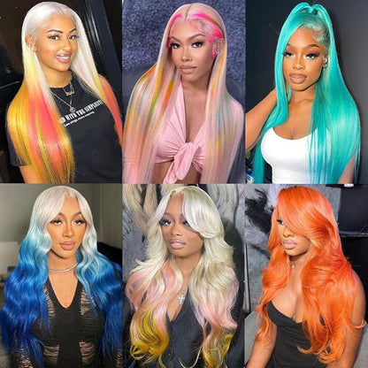 613 Bundles Human Hair Straight Blonde Human Hair Bundles 14A Grade Brazilian Virgin Human Hair Bundles 1 Bundle Blonde Weave Bundles Human Hair 100g (28 Inch)