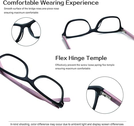 Vintage Classic Eyeglasses Non prescription Clear Lens Eyeglasses for Women Fashion Fake Rectangular Eyewear