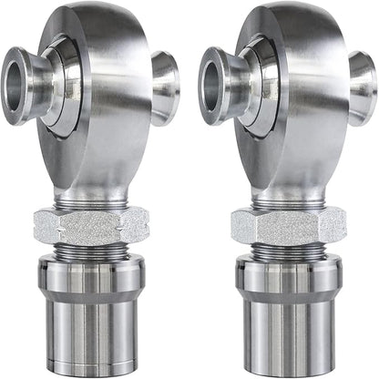 34 Heim Joint Rod End Kit,.750" Chromoly Heim Joints Panhard Rod End Kit for Steering,Suspension, Traction Bars, RightLeft Hand Thread with Spacer,Tube Adapters  Jam Nuts - 1Set