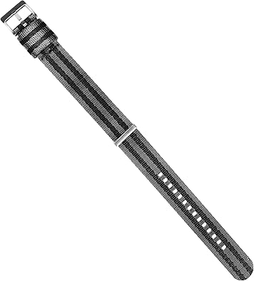 BARTON Elite NATO Style Watch Strap - 18mm, 20mm, 22mm or 24mm - Seat Belt Nylon Watch Bands