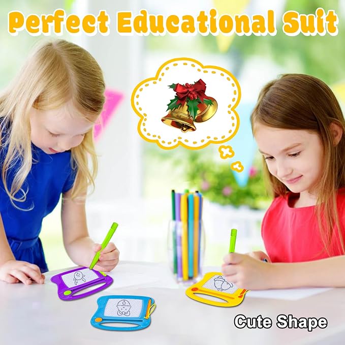 Mini Magnetic Drawing Board for Kids - Fun Party Favors for Kids Mini Sketch Pad for Travel Magic Slate, Toy Gift for Children, Birthday PartyWriting Tablet Blue-1pc3.34inch