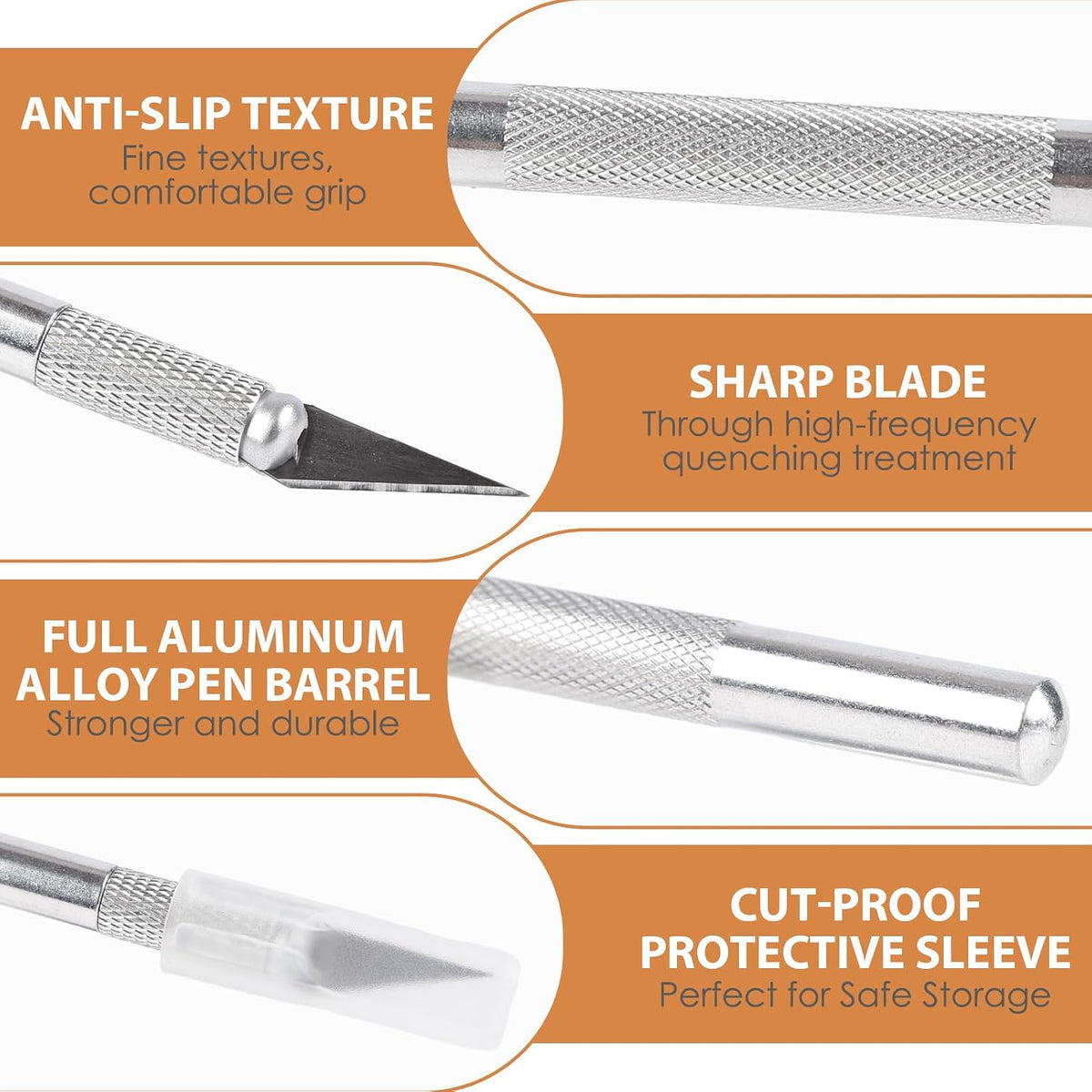 Bread Scoring Tool, Sourdough Razor Scorer & Scoring Lame with 11 Blades, Safety Cover & 2 Finger Sleeves – Stainless Steel For Home Bakers, Sourdough Starter Lovers, Hobbyists & Baking Enthusiasts