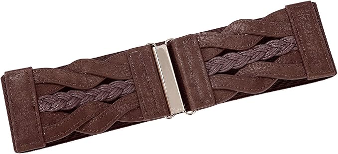 GRACE KARIN Women's Elastic Wide Belts Vintage Stretchy Belt Retro Fashion Cinch Belts for Dresses