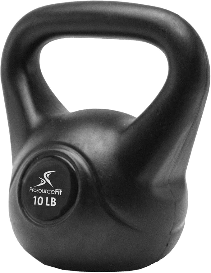 ProsourceFit Vinyl Plastic Kettlebell 10