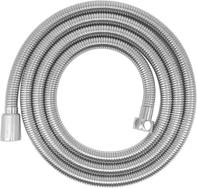Extra Long, Kink Free Stainless Steel Shower Hose Attachment,Handheld Shower Head Hose, Shower Hose Replacement with Brass Insert & Nut for Bathing/Cleaning(79 Inches)