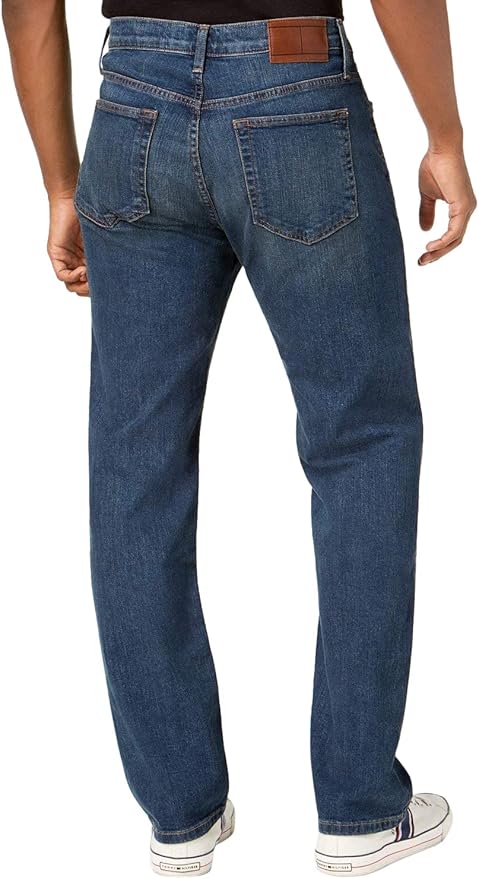 Tommy Jeans Men's Denim Relaxed Fit Jeans in Rinse
