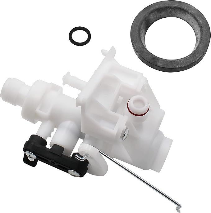 31705 RV Toilet Water Valve Kit, Compatible with Thetford Aqua-Magic V High and Low Models