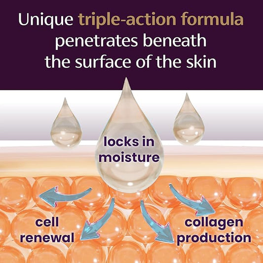 Mederma PM Intensive Overnight Scar Cream, Works with Skin's Nighttime Regenerative Activity, Clinically Shown to Make Scars Smaller and Less Visible, 1.0 Oz (28g)