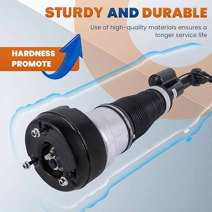 1x Front Right Air Suspension Strut Spring Shock Absorber Compatible for 4Matic 2005-2012 Mercedes Benz S-Class W221 4Wd S350 S450 S550 Cl550 Replaces 2213200538 (Passenger Side Only)