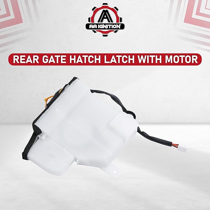 Replacement Rear Gate Hatch Latch - Compatible with Toyota Vehicles - 2003-2009 4Runner - Replaces 69110-35060, 69110-35062, 69110-35090 - Tailgate Lock Actuator Liftgate with Motor