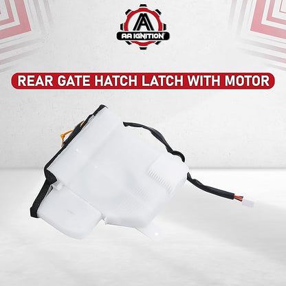 Replacement Rear Gate Hatch Latch - Compatible with Toyota Vehicles - 2003-2009 4Runner - Replaces 69110-35060, 69110-35062, 69110-35090 - Tailgate Lock Actuator Liftgate with Motor