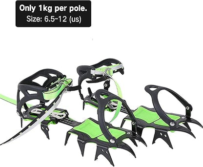 BRS HuaYe Professional Edition Fourteen Teeth Ice Crampons Winter Snow Boot Shoe Covers Gripper BRS-S1A