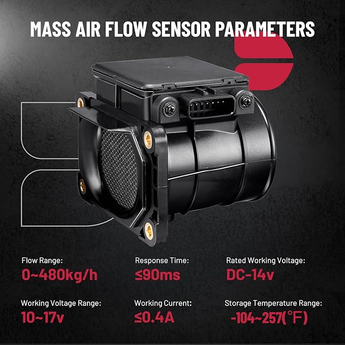 BDFHYK Mass Air Flow Sensor Meter MAF MD336501 7460013 Compatible for Chrysler Mitsubishi Dodge