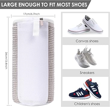 Laundry Shoes Bag I Shoe Washing Machine Bag for Washing Machine and Dryer I Shoe Cleaning Bag