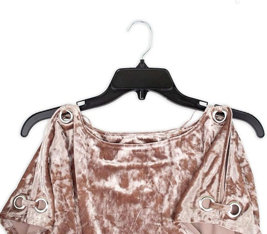 HangOn Shirt Hangers Recycled Plastic with Notches, Black, 17 Inch Pack of 25