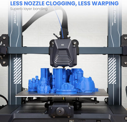 PLA Filament 1.75mm Orange 1KG, 3D Printer Filament Dimensional Accuracy +/- 0.02mm, 1kg Cardboard Spool(2.2lbs) 3D Printing Filament Fits for Most FDM 3D Printers